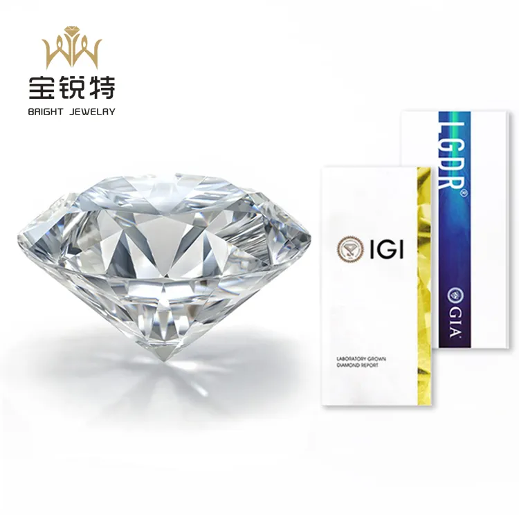 Gia Lab Diamond Igi 0,01-3 карат белый Def/Gh Vs1 Cvd Алмазный производитель, Выращенный в лаборатории