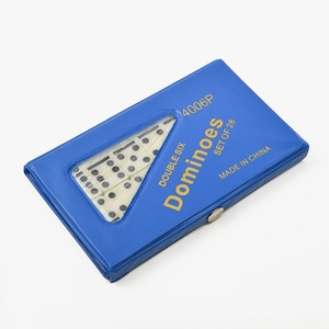 Portable Eco-friendly CZFIT Brand Mini Plastic Domino Game Set 28 Pieces Travel Board Game for Indoor Outdoor <b>Entertainment</b> - Product Image 4