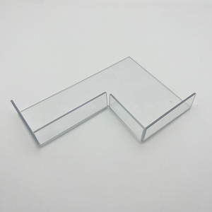 Customized Acrylic <b>Floating</b> <b>Shelf</b> <b>Wall</b> Mounted Polished Transparent Plastic Display Rack Indoor Modern Horizontal Durable - Product Image 2