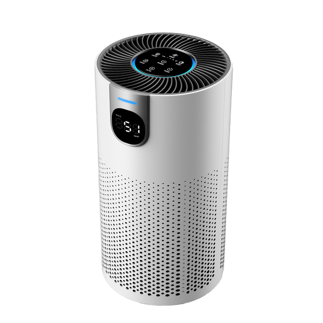 Portable Household Electric Air Purifier Negative Ion HEPA13 Activated Carbon Filters Sleep Mode Quiet Operation USB Powered for