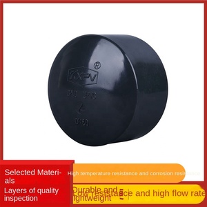 Directo de fábrica, tapa de tubería de estándar americano, enchufe Industrial UPVC, pegamento de mirilla de plástico químico, accesorios de tubería de CPVC - Product Image 3