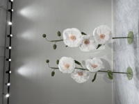 Décor de toile de fond de mariage, fleurs artificielles faites à la main pour la décoration d'événements, décorations de mariage, mur de fleurs