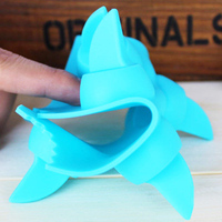 Moule à glaçons en silicone souple en forme d'aileron de requin, compatible lave-vaisselle, non toxique