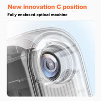 Veacine T6PLUS Produit intelligent Mini projecteur portable LED 1080P Support Home cinéma 230 ANSI Lumens 8G WiFi6 Mise au point