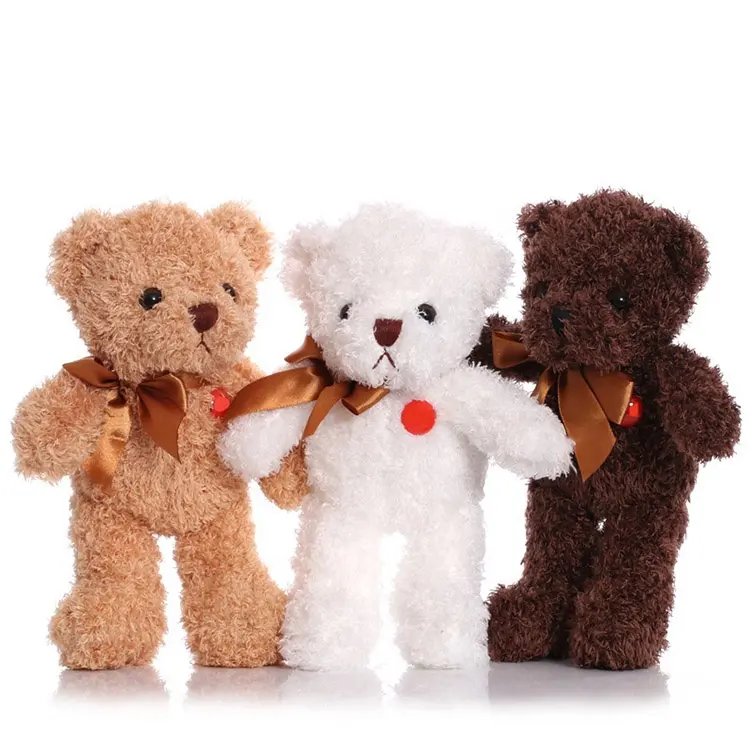 Custom Logo Design Plush Soft Teddy Bear Animal Stuffed Toys