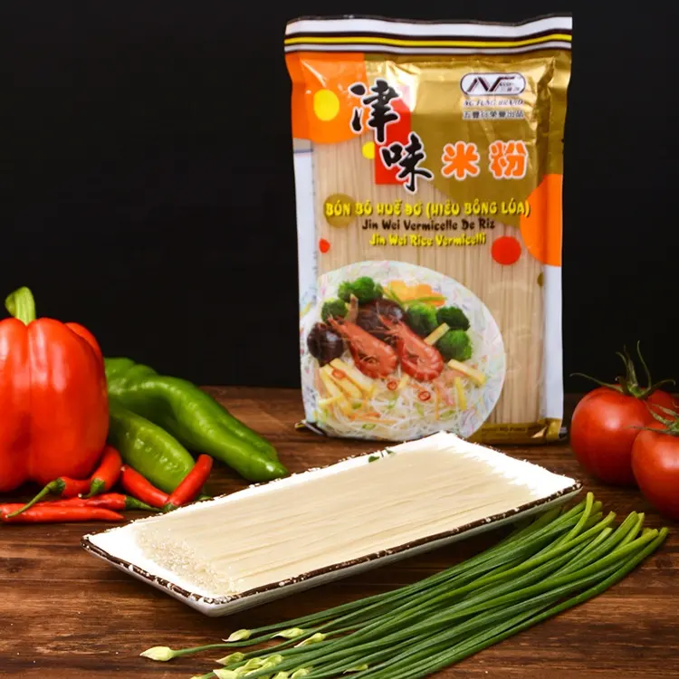 UK Market Allowed Non GMO Jin Wei Pure Rice Noodle
