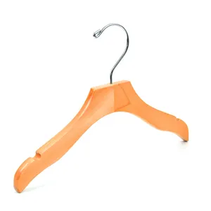 Manufacturer Children's Clothes Wood Hanger Baby Kids Clothing Hangers For Kids