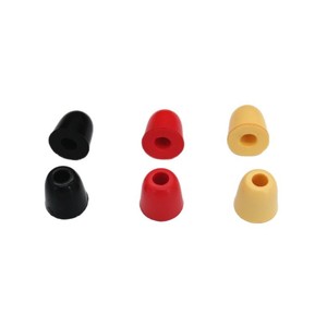 Embouts d'oreille en mousse à mémoire de forme, réduction du bruit de 4,5 mm pour écouteurs, noir, rouge, jaune, bleu, blanc - Product Image 5