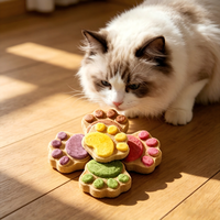 Chinese fabrikant op maat gemaakte gevriesdroogde kattenbrokjes private label hoog eiwitgehalte graanvrij probiotica Paitei merk huisdierentraining