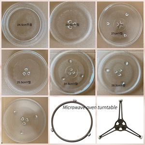 Plateau tournant en <span class=keywords><strong>verre</strong></span> pour four à micro-ondes, 25 cm, résistant à la chaleur, 9,8 pouces, pour four à micro-ondes Whirlpool, vente chaude - Product Image 5