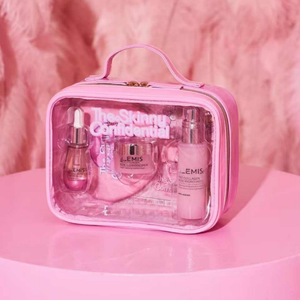 Wholesale 10-Inch for Pink Women's <b>Clear</b> PVC Waterproof Cosmetic <b>Bag</b> Customized Travel Wash for Toiletry <b>Storage</b> Large Capacity - Product Image 2