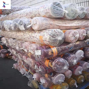 Đẹp Polyester Voan Ngọc Trai In Vải Cổ - Product Image 4