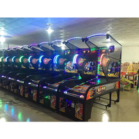 Machine de jeu de basket-ball d'intérieur à monnayeur pour salles d'arcade, jeu de tir de basket-ball de rue pour adultes, Creatfun, certifiée CE, 100W