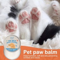 Baume Bio Réparateur et Hydratant pour Pattes d'Animaux – Sûr à Lécher, Protège, Répare et Hydrate – Crème Cire pour Nez et Pattes de Chiens et Chats