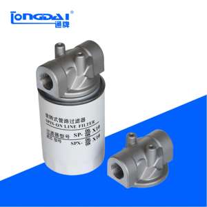 Filtro de cartucho de aceite hidráulico de retorno en línea de baja presión giratorio - Product Image 1