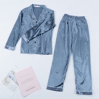 Ladies Intimate Wholesale Loungewear Lingerie deux pièces Vêtements de nuit en soie Pyjamas doux Vêtements de nuit pour femmes