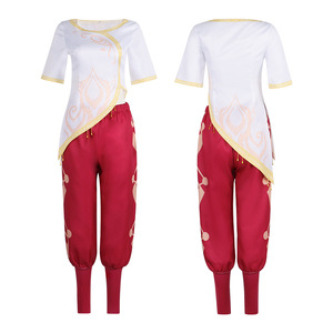 Tenue de cosplay Star's Edge Princess Elian, veste bleue, haut blanc, pantalon rouge, Costume Anime S-3XL - Product Image 5