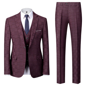 <span class=keywords><strong>Ensemble</strong></span> de <span class=keywords><strong>costume</strong></span> à <span class=keywords><strong>carreaux</strong></span> pour <span class=keywords><strong>homme</strong></span> - Veste, gilet et pantalon de <span class=keywords><strong>costume</strong></span> de qualité supérieure, <span class=keywords><strong>ensemble</strong></span> 3 pièces, Sehe Fashion - Product Image 3