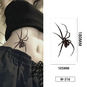 Autocollant de tatouage temporaire imperméable personnalisé pour le corps, décalcomanie en papier pour la vente en gros, les fêtes, les festivals, les événements et l'usage professionnel - Product Image 6