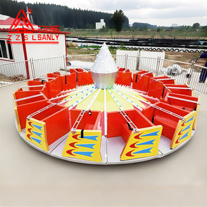 Atracción de 24 Asientos Fénix de Fuego Danzante, Equipo de Parque de Atracciones y Feria, Tipo Columpio y Plataforma Giratoria Voladora - Product Image 3