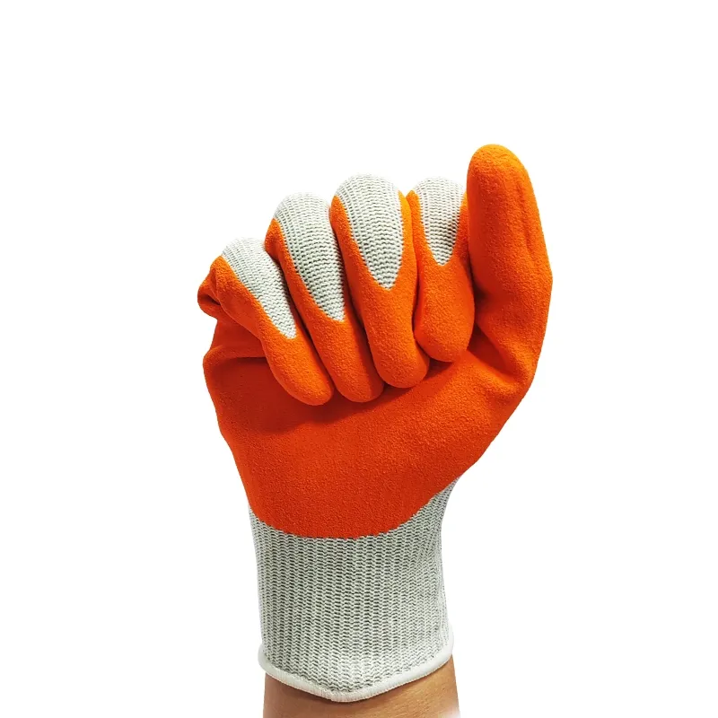 Заводские перчатки HPPE EN388, устойчивые к порезам, уровень 5, нитриловые, для защиты рук, защитные рабочие перчатки