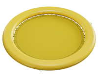 Plateforme flottante personnalisée, coussin rond, hamac gonflable flottant pour la mer et le lac