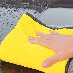 Premium Microfiber <b>Towels</b> Coral Velvet Quick-Dry Polyester Washing Detailing <b>Car</b> Detailing Household Cleaning Ultra-Soft Super - Product Image 2