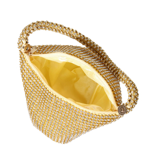 Bolso de Mano Tipo Dumpling Personalizado 2026 para Mujer, Bolso Pequeño de <span class=keywords><strong>Cristal</strong></span> para Eventos - Product Image 5
