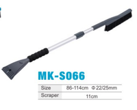 Outil multifonctionnel de déneigement automobile MK-S066, grattoir à glace extensible en aluminium pour le dégivrage des véhicules en hiver