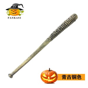 Bate de Béisbol de Plástico Fankasi para Halloween, Dorado, Bronce, Plateado, Forma Redonda, Decoración para Fiestas, Uso en Interiores - Product Image 3