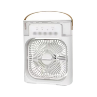 Ventilateurs de pulvérisation d'eau à cinq trous à usage domestique USB multifonctionnel bureau humidificateur d'atomisation de bureau ventilateur de brume Portable