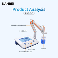 M300F Multifunctional Benchtop Multi-parameter Analyzer for pH Conductivity Analyzer PH ORP Tester Water Analysis