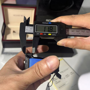 <span class=keywords><strong>Montre</strong></span> automatique Tourbillon avec boîtier en fibre de carbone, cadran squelette de luxe, <span class=keywords><strong>montre</strong></span> mécanique pour homme avec bracelet d'origine - Product Image 3