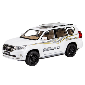 Modelo de Auto SUV de Aleación a Escala 1/18 con Sonido y Luz, Mecanismo de Retroceso, Marca MS, Juguete para Niños - Product Image 1