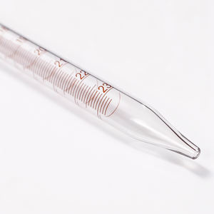 หลอดหยดแก้วบอโรซิลิเกตสำหรับห้องปฏิบัติการ ขนาด 0.1 มล. 0.2 มล. 0.5 มล. 1 มล. 2 มล. 3 มล. 5 มล. 10 มล. พร้อมขีดบอกปริมาตร - Product Image 6