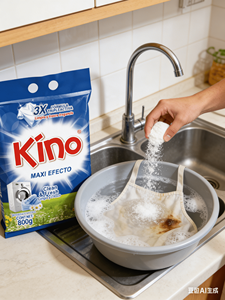 800g Deterjen Bubuk untuk Menghilangkan Noda Membandel dengan Ampuh, Pembersih Rumah Tangga Sehari-hari - Product Image 2