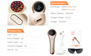 Perangkat Terapi <span class=keywords><strong>Laser</strong></span> Kelas <span class=keywords><strong>3b</strong></span> 808nm untuk Anjing dan Kuda, Terapi <span class=keywords><strong>Laser</strong></span> Hewan untuk Menghilangkan Rasa Sakit - Product Image 6