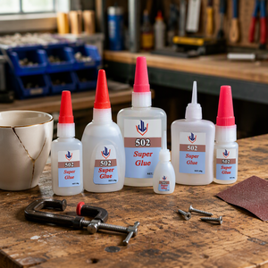 Lem Super Cepat Siap Pakai Cyanoacrylate Adhesive 502 Super Glue - Product Image 4