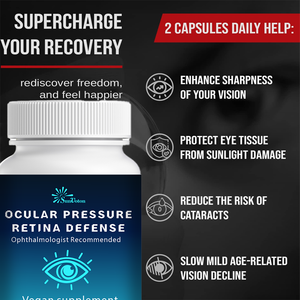 Suplemento Avanzado para el Apoyo de la Visión - Ayuda a Retrasar la Lenta Atrofia Relacionada con la Edad - Protección Antioxidante para la <span class=keywords><strong>Retina</strong></span> y la <span class=keywords><strong>Macula</strong></span> - 60 - Product Image 5