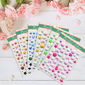 Sevimli karikatür dekoratif 3D kabarık çocuklar için çıkartmalar özel PVC köpük çıkartmalar DIY Scrapbooking - Product Image 2