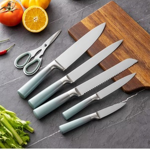 Cuchillos de Cocina Japoneses de Alta Calidad, Juego de Cuchillos de Cocina de Acero Inoxidable con Bloque - Product Image 2
