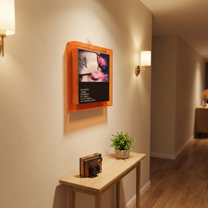 Decorazione Murale con Illustrazione Floreale Cinese Originale, Stampa UV Resistente, per Interni ed Esterni - Product Image 3
