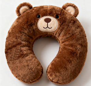 Repose-tête en mousse à mémoire de forme <span class=keywords><strong>pour</strong></span> enfants, idéal <span class=keywords><strong>pour</strong></span> la sieste, sûr, lavable, compagnon doux <span class=keywords><strong>pour</strong></span> les tout-petits, en polyester - Product Image 6