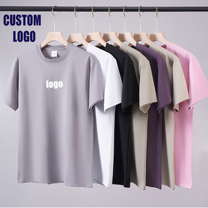 OEM/ODM 220gsm O-Neck Short Sleeve <b>T</b> <b>Shirts</b> Blank Casual Printing Logo Tshirts Wholesale Homme Custom <b>T</b>-<b>Shirts</b> With Logo - Product Image 1