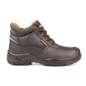 Certificado <span class=keywords><strong>CE</strong></span> S3 ESD punta de acero impermeable trabajador botas de seguridad zapatos de cuero en relieve - Product Image 3