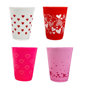 Gobelets à shot HLC pour la Saint-Valentin et les enterrements de vie de jeune fille, gobelets de stade de 450 ml pour les enterrements de vie de jeune fille et les fêtes des Mères - Product Image 3