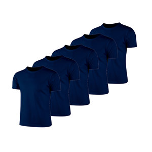 T-Shirt da uomo in bianco maglietta a manica corta con stampa a sublimazione personalizzata in poliestere Dry Fit - Product Image 1