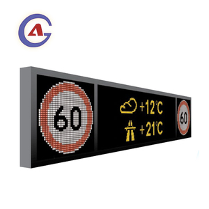Affichage numérique LED pour ville intelligente, panneaux à messages variables, signalisation LED personnalisée, signalisation de vitesse, signalisation de limite de vitesse sur autoroute - Product Image 2