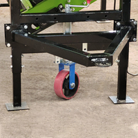 Petite machine de criblage mobile à tambour rotatif pour le tamisage du sable, certifiée CE, pour le sable, le gravier, le sol, le paillis, le compost