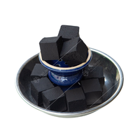 Charbon à chicha Viet Argo en forme de cube, briquettes pressées à la machine en coque de noix de coco pour chicha et grill
